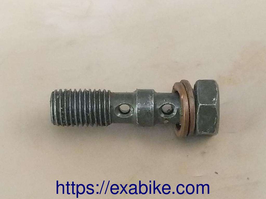 oil banjo fitting Kawasaki ZZR 600 - photo 1