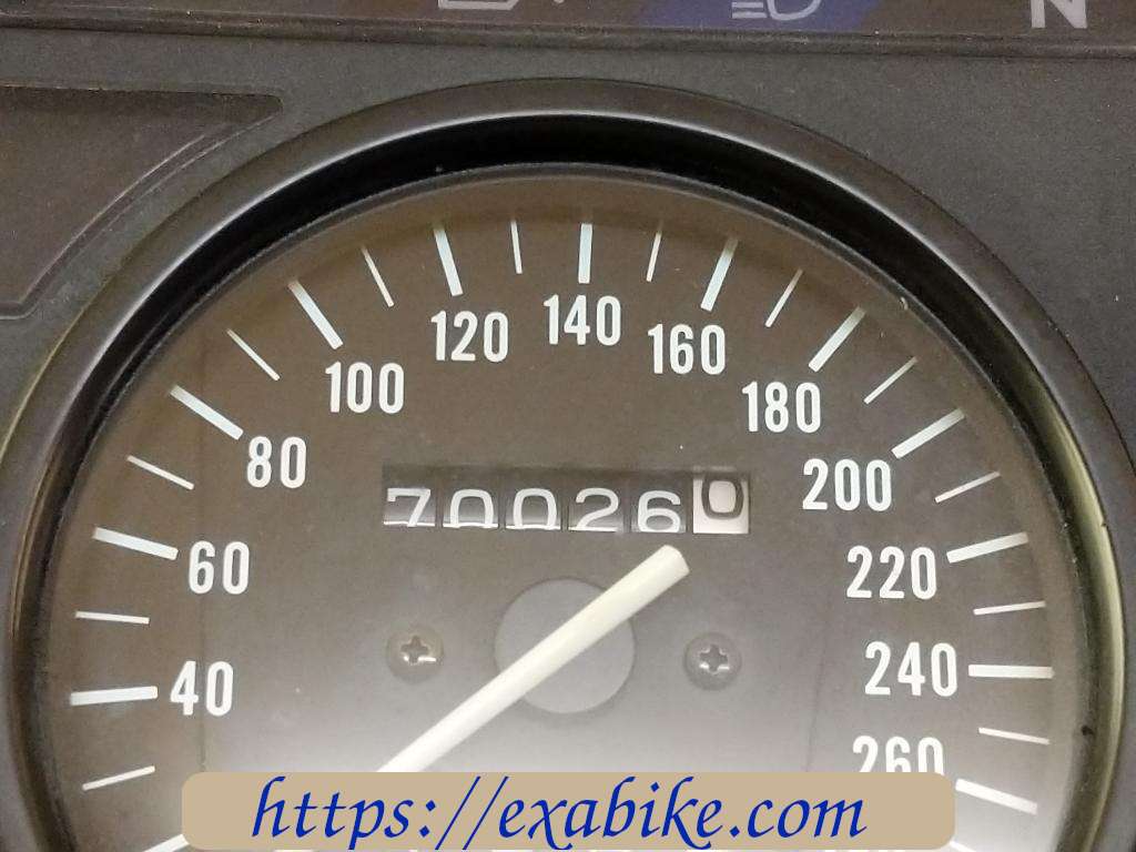 dashboard Kawasaki GPZ 1100 - photo 2