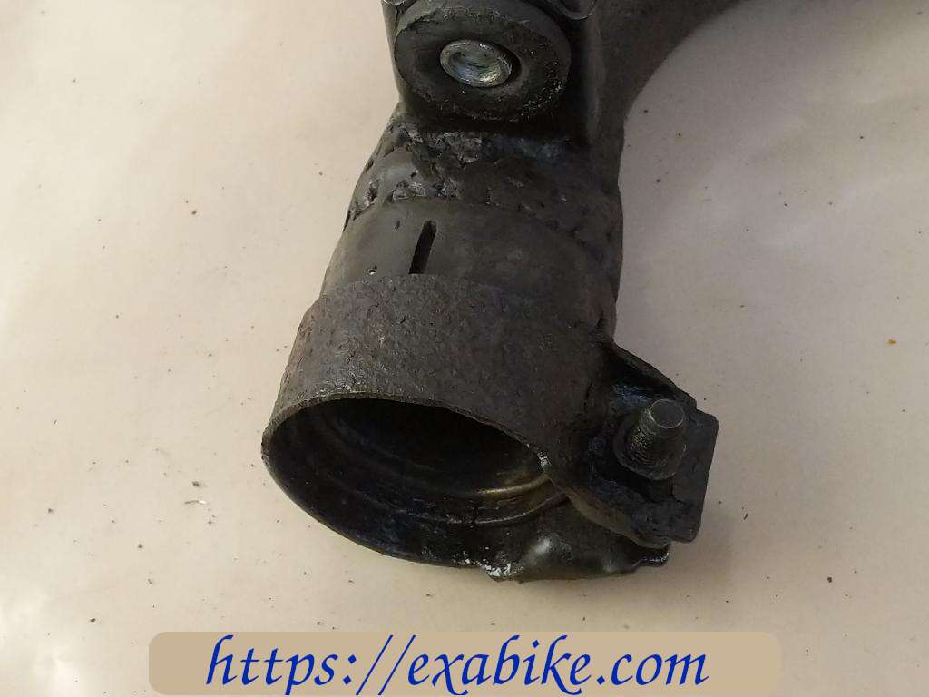 muffler, right Kawasaki GPZ 1100 - photo 4