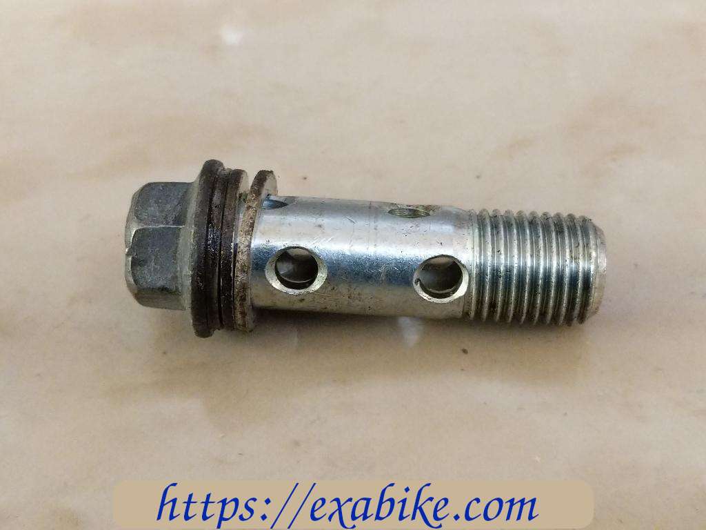 oil banjo fitting Kawasaki GPZ 1100 - photo 1