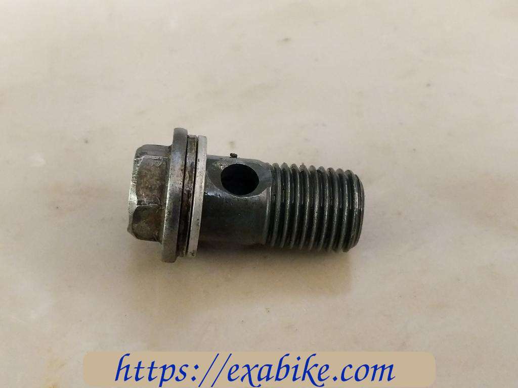 oil banjo fitting Kawasaki GPZ 1100 - photo 1
