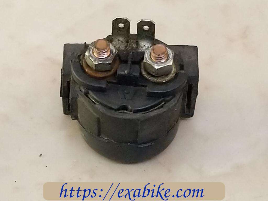 starting motor relay Kawasaki GPX 750 - photo 1