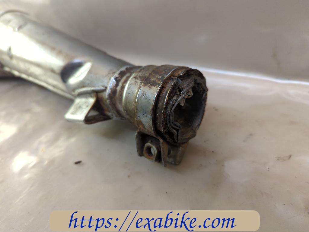 muffler, left Yamaha XJR 1300 - photo 4