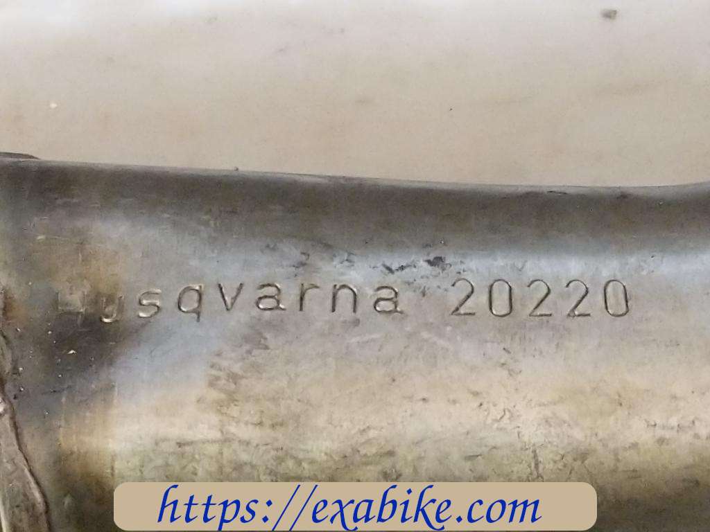 collecteur d'échappement Husqvarna 610 - photo 3