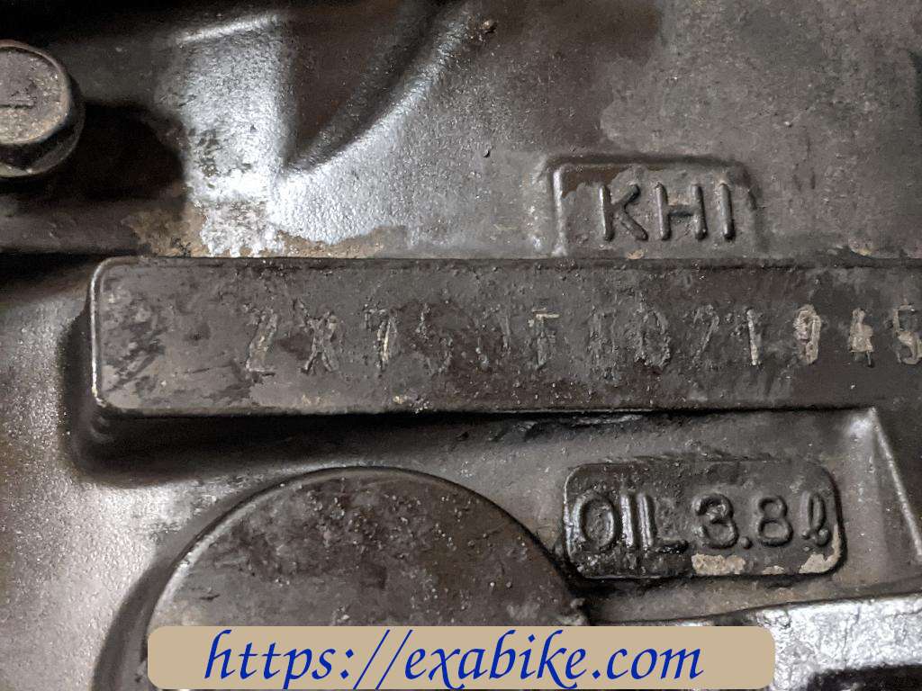 moteur Kawasaki GPX 750 - photo 4