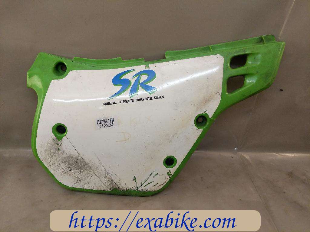 side cover, right Kawasaki KDX 125 - photo 1