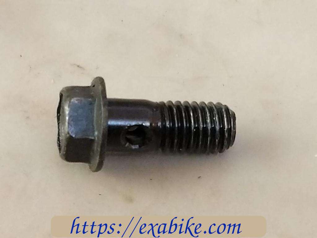 oil banjo fitting Kawasaki GPZ 500 - photo 1