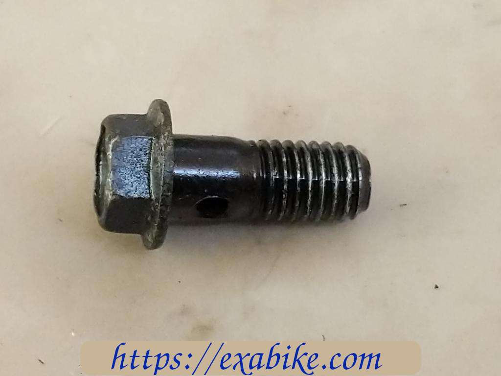 oil banjo fitting Kawasaki GPZ 500 - photo 1