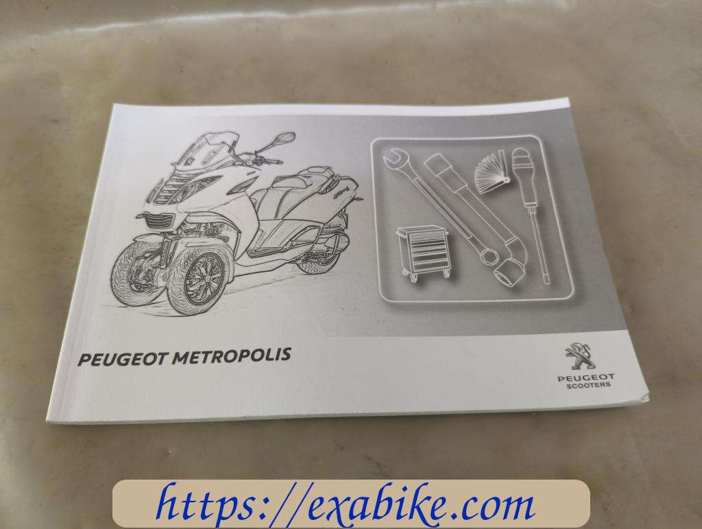 maintenance log Peugeot 400 Metropolis - photo 1