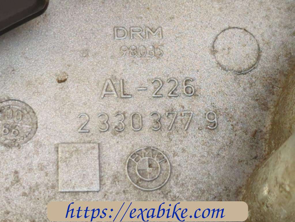 footrest plate, left BMW R1100RT - photo 5