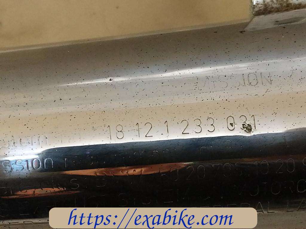 muffler, left BMW R75 - photo 2