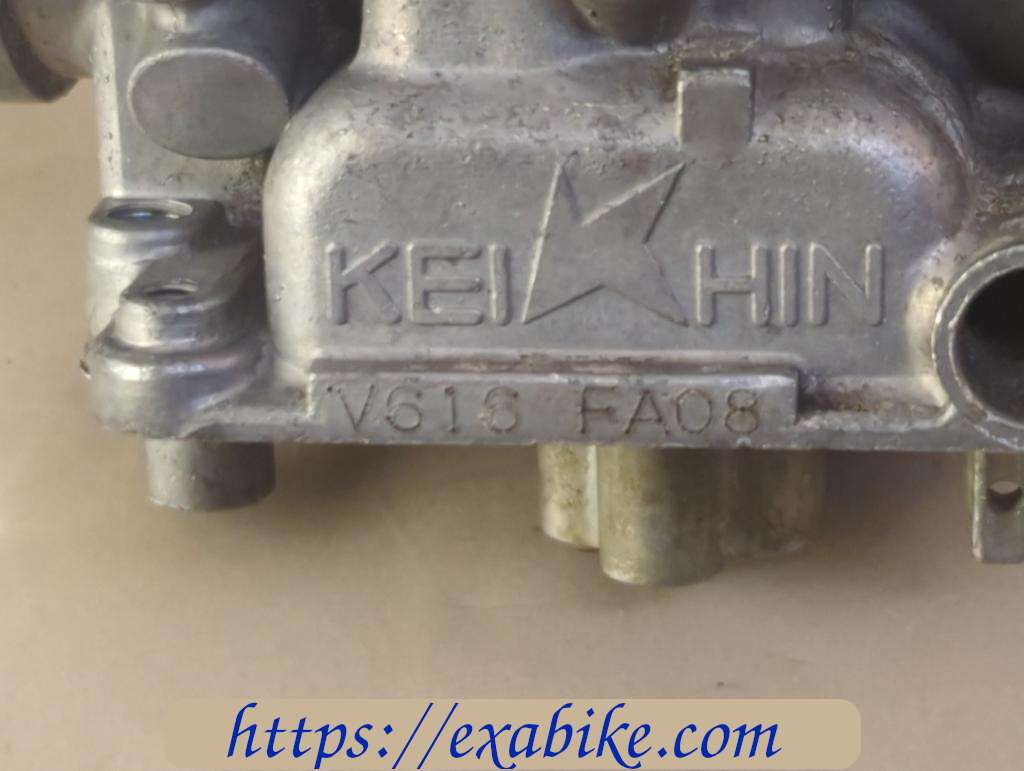 carburetor body, left Kawasaki EL 250 Eliminator - photo 5