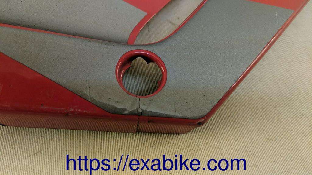 flanc arrière droit Kawasaki ZZR 600 - photo 2