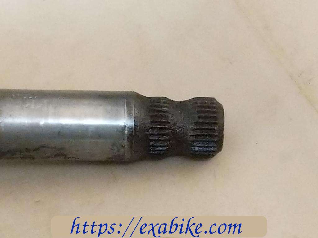 gear change axle Kawasaki KZ500 - photo 2