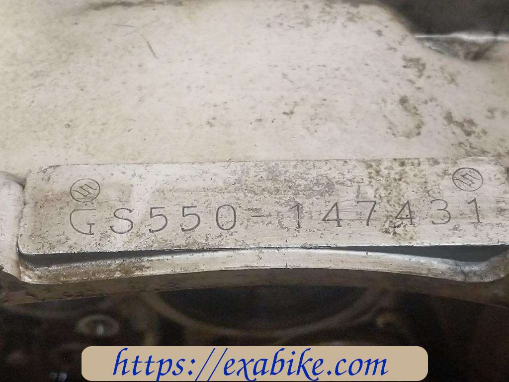crankcase Suzuki GS 550 - photo 3
