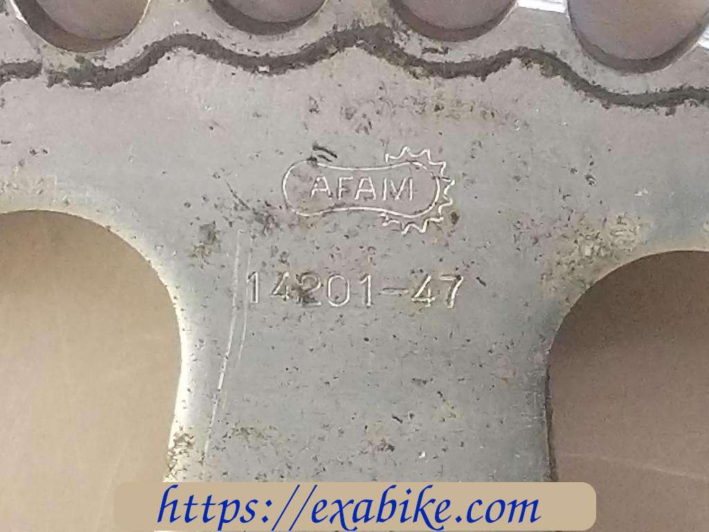rear sprocket Suzuki GT 125 - photo 2