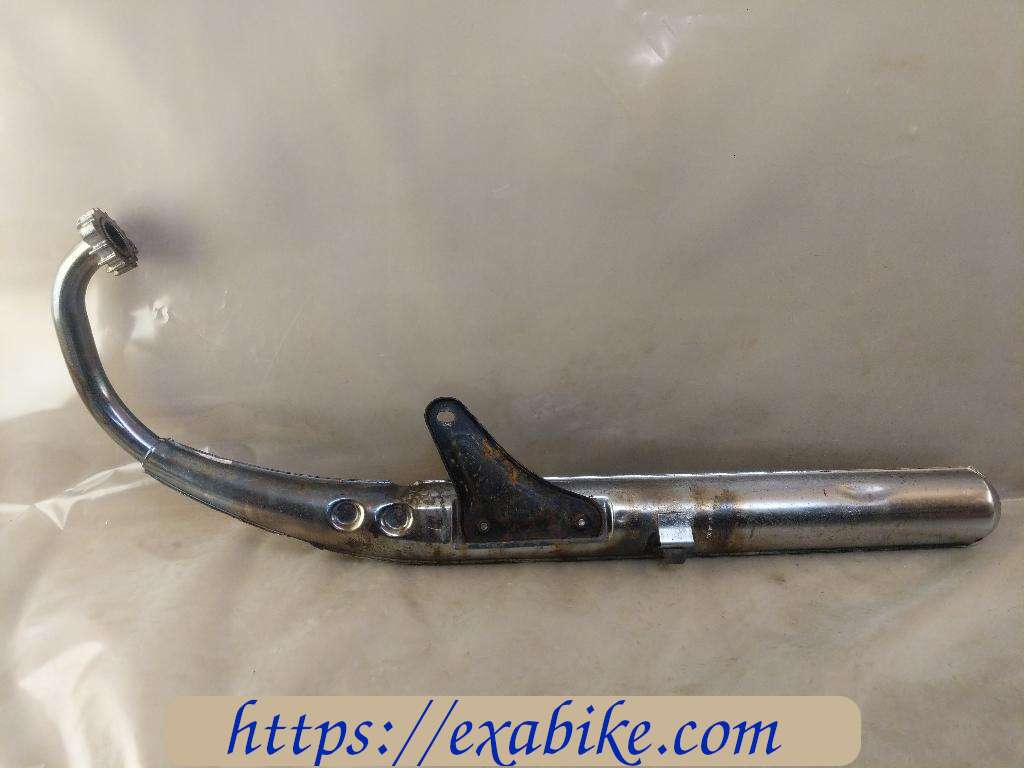 exhaust, right Suzuki GT 125 - photo 2