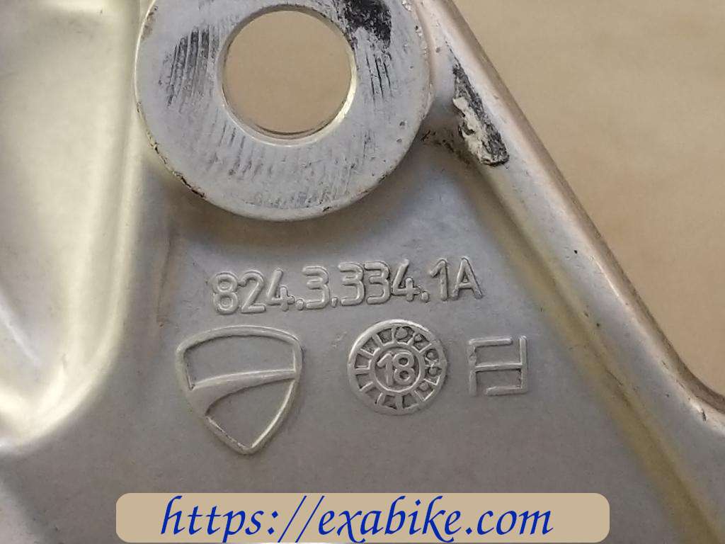 footrest plate, front left Ducati Multistrada 1260 S - photo 3