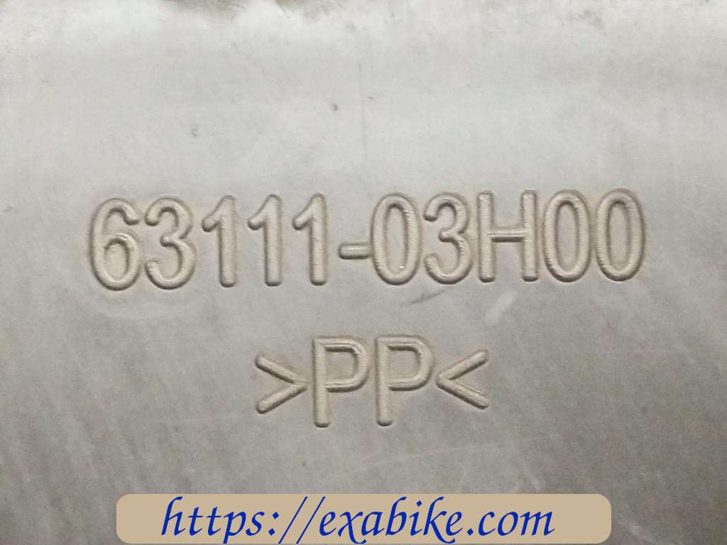 lower fender, rear Suzuki 125 Burgman - photo 4