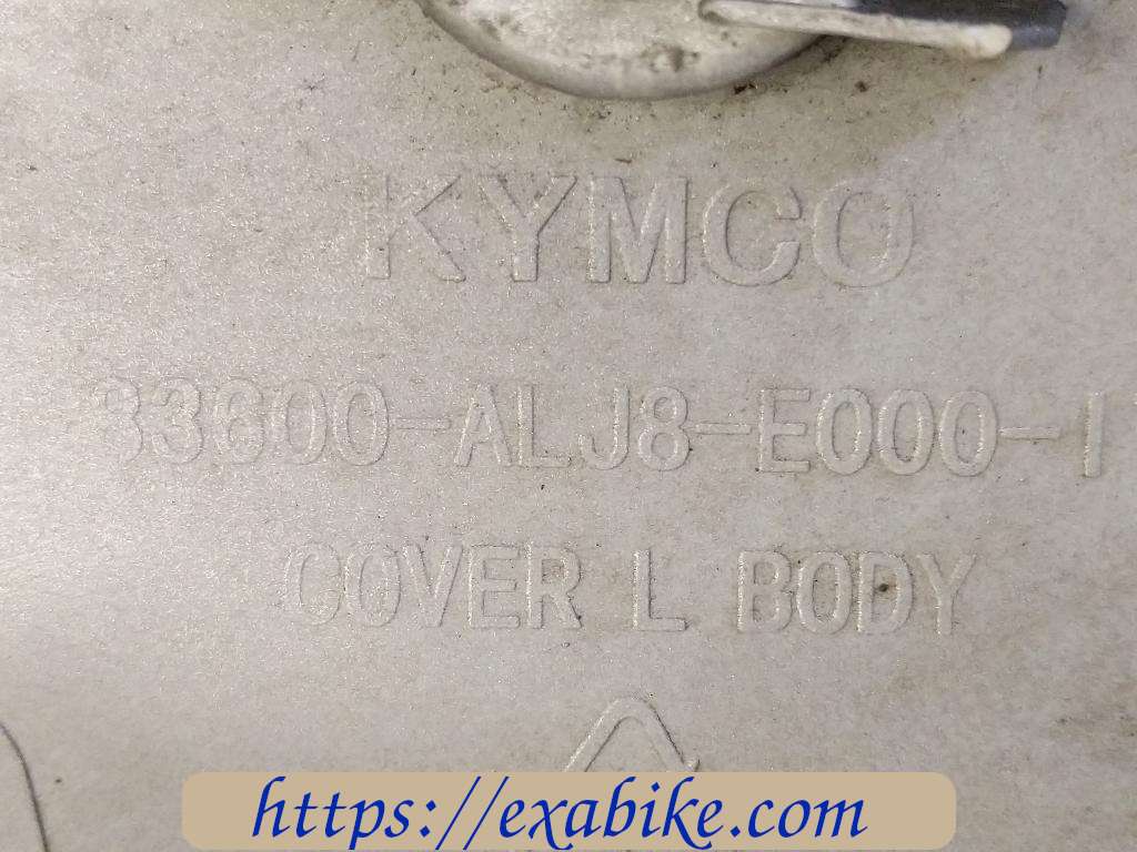 rear side fairing, left Kymco 50 Agility - photo 4