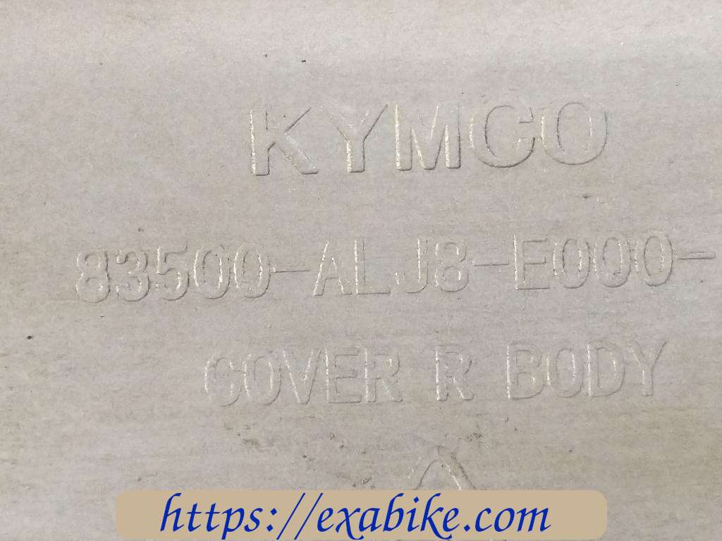 rear side fairing, right Kymco 50 Agility - photo 3