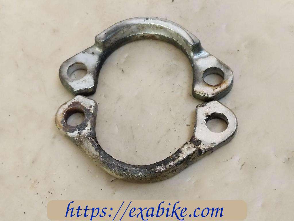 exhaust pipe clamps Kawasaki Zephyr 1100 - photo 1