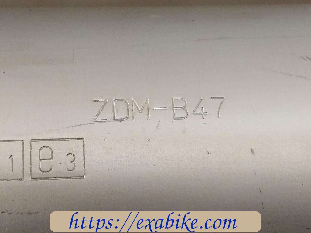 muffler, left Ducati 695 Monster - photo 2