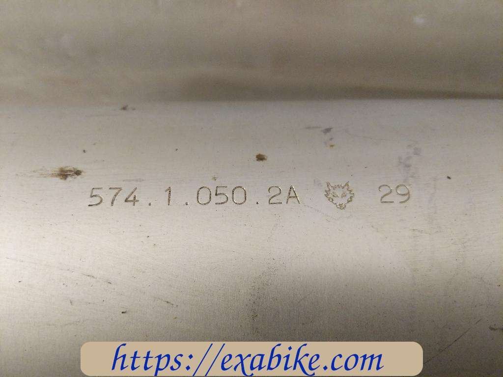 muffler, left Ducati Monster 900 - photo 4