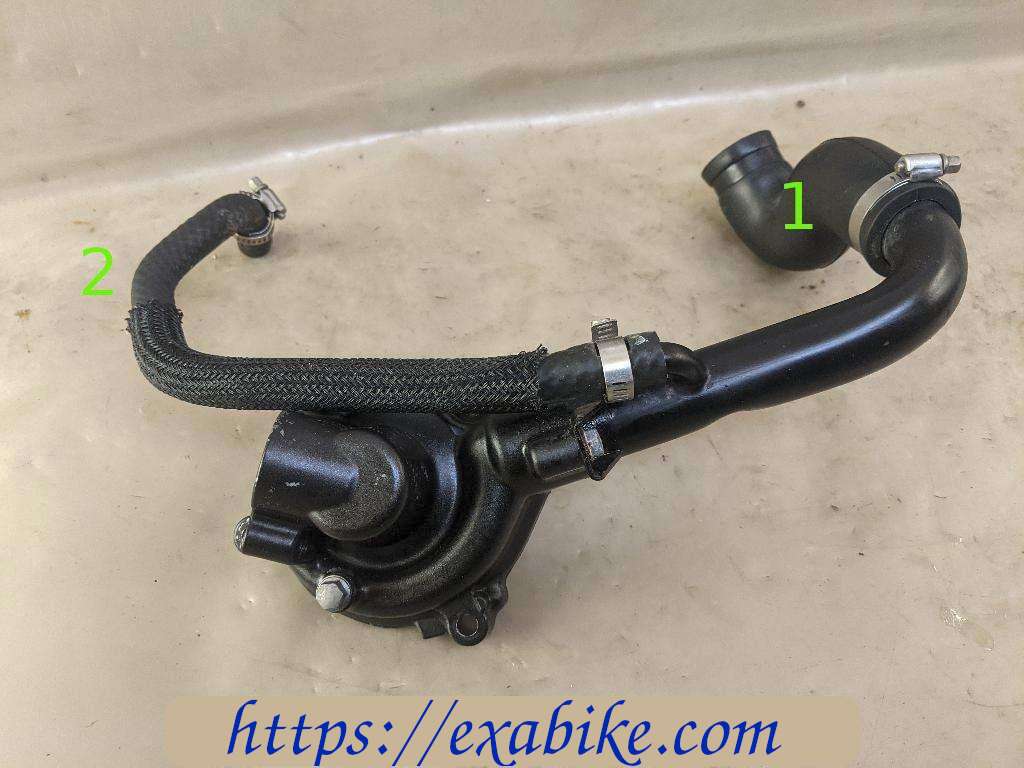 water hose Kawasaki Z1000 - photo 2