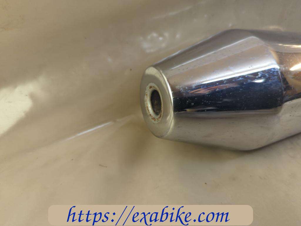 muffler, left Triumph T 100 Bonneville - photo 4