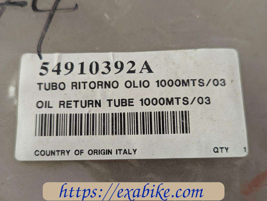 oil hose Ducati 1000 Multistrada - photo 2
