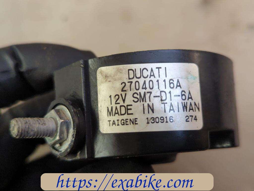 starting motor brushs Ducati 750 SS - photo 3