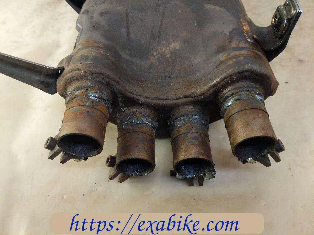 exhaust Yamaha GTS 1000 - photo 2