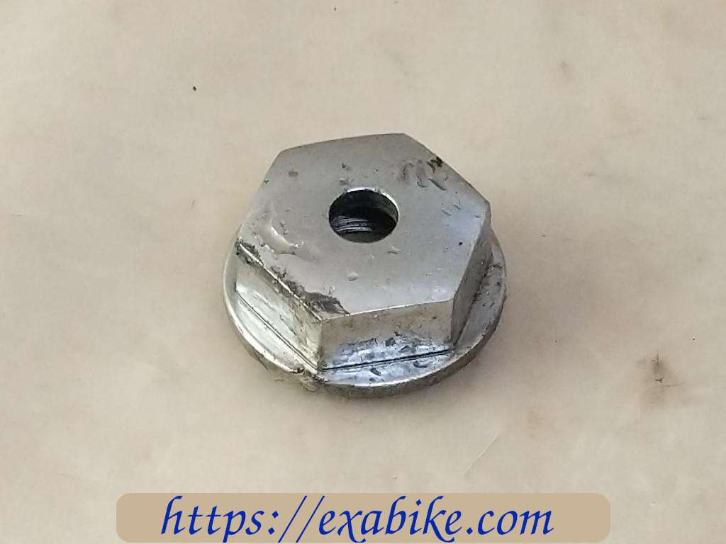 upper fork plate nut SUZUKI 50 RMX - photo 1