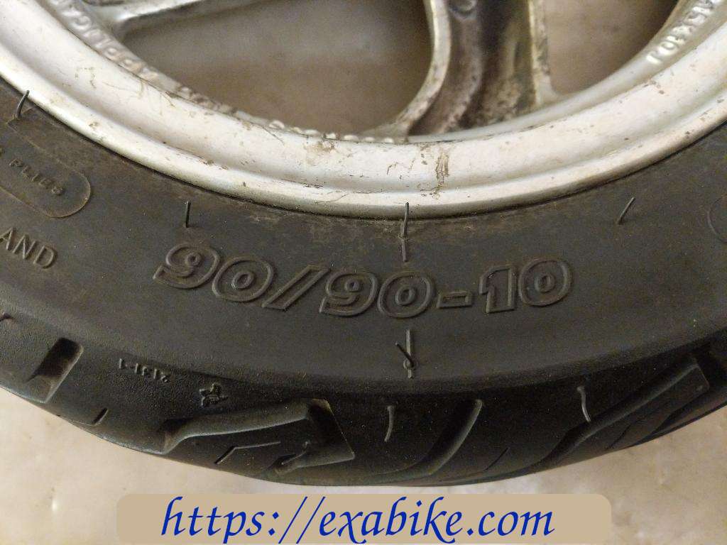 wheel, front Sym Mio - photo 4