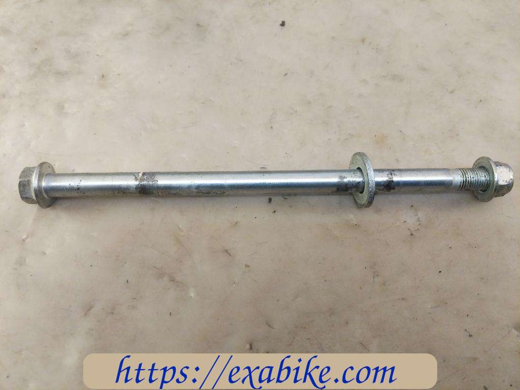 wheel axle, front Peugeot Kisbee 50 - photo 1