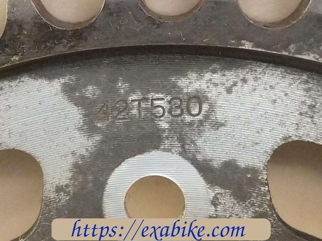 rear sprocket Suzuki GSXR 1000 - photo 2