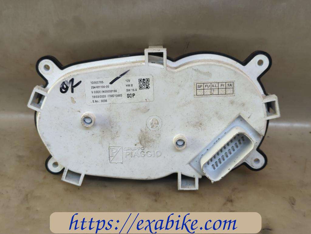 dashboard - speedometer Piaggio 50 New Typhoon - photo 4