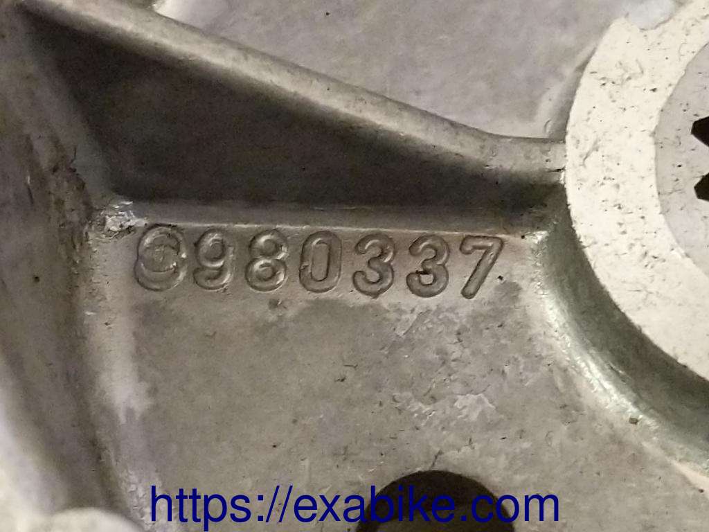 center clutch Gilera KZ 125 - photo 3