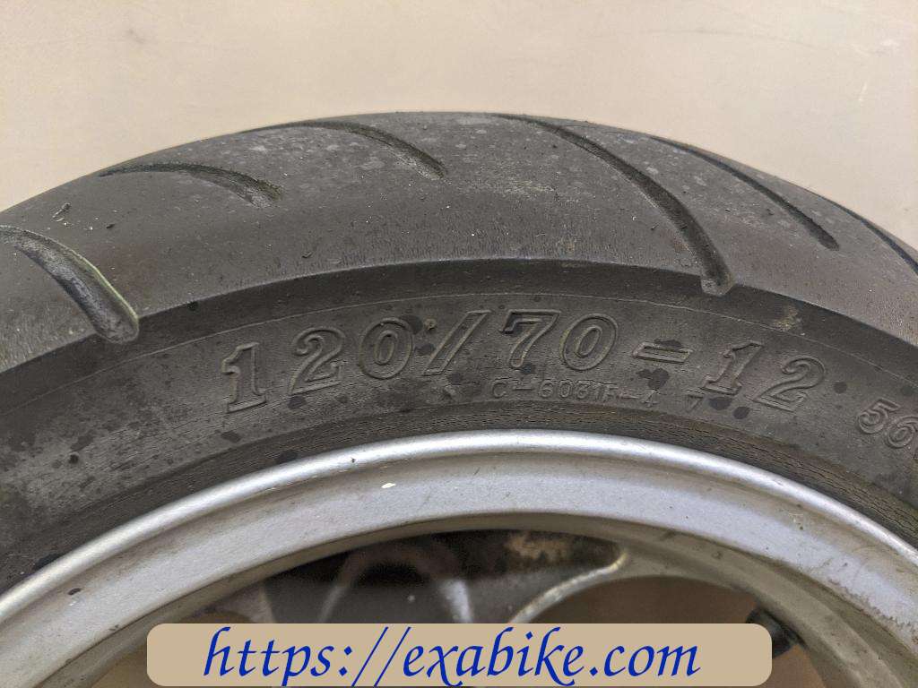 wheel, front Kymco 50 Vitality - photo 3