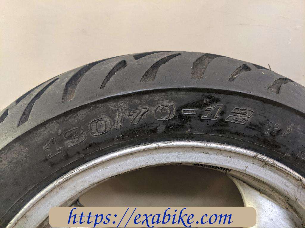 wheel, rear Kymco 50 Vitality - photo 4