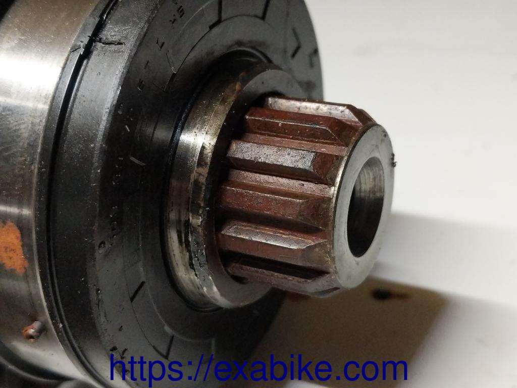 boite de vitesses Honda VTR 1000 - photo 5