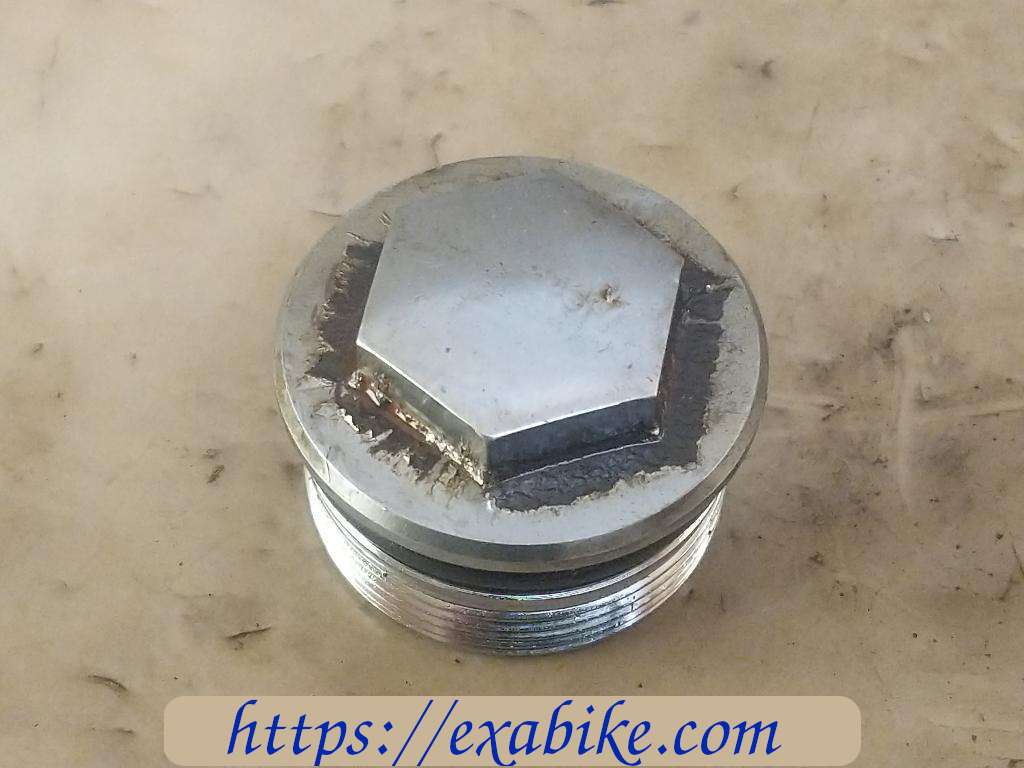 front fork tube cap Honda VT 750 Shadow - photo 1