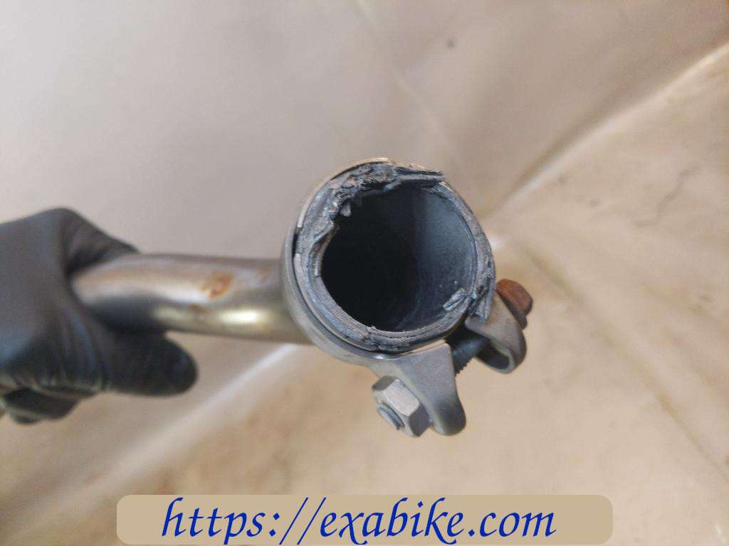 muffler, left Yamaha 660 XTR - photo 4