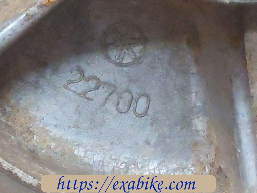 roue avant Yamaha DT 250 - photo 4