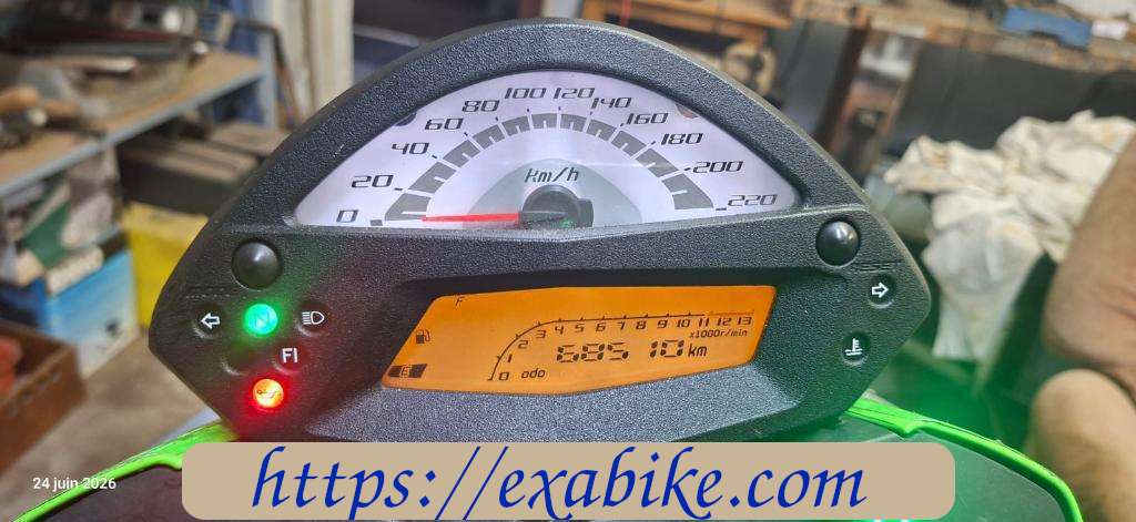 dashboard Kawasaki ER-6 - photo 3