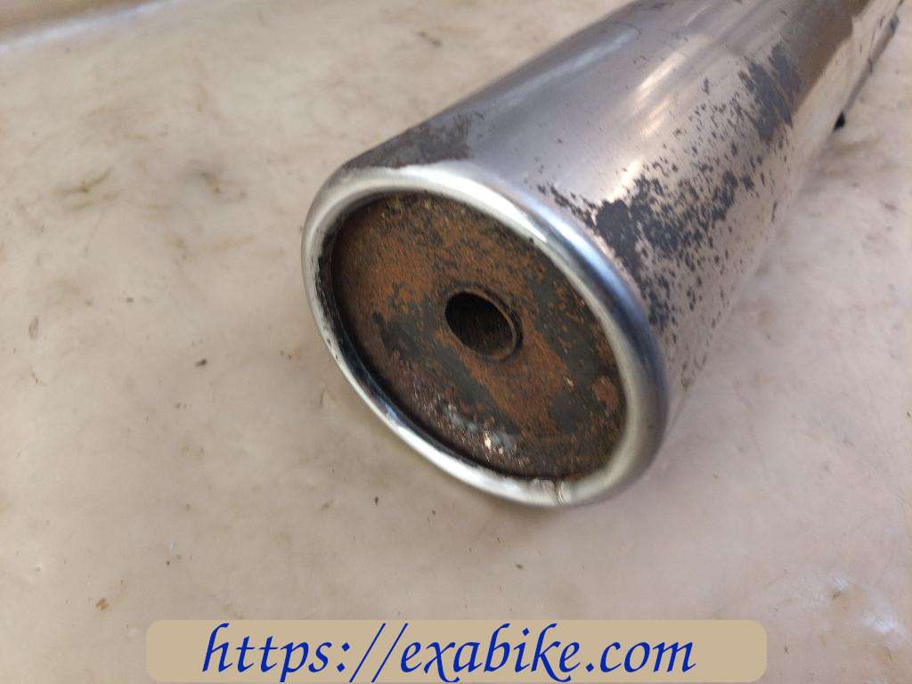muffler, Jama Honda CX 500 - photo 4