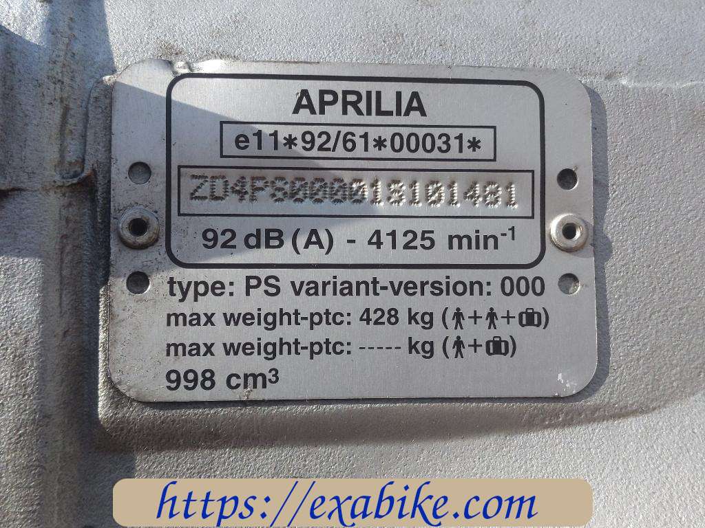frame Aprilia ETV 1000 Caponord - photo 2