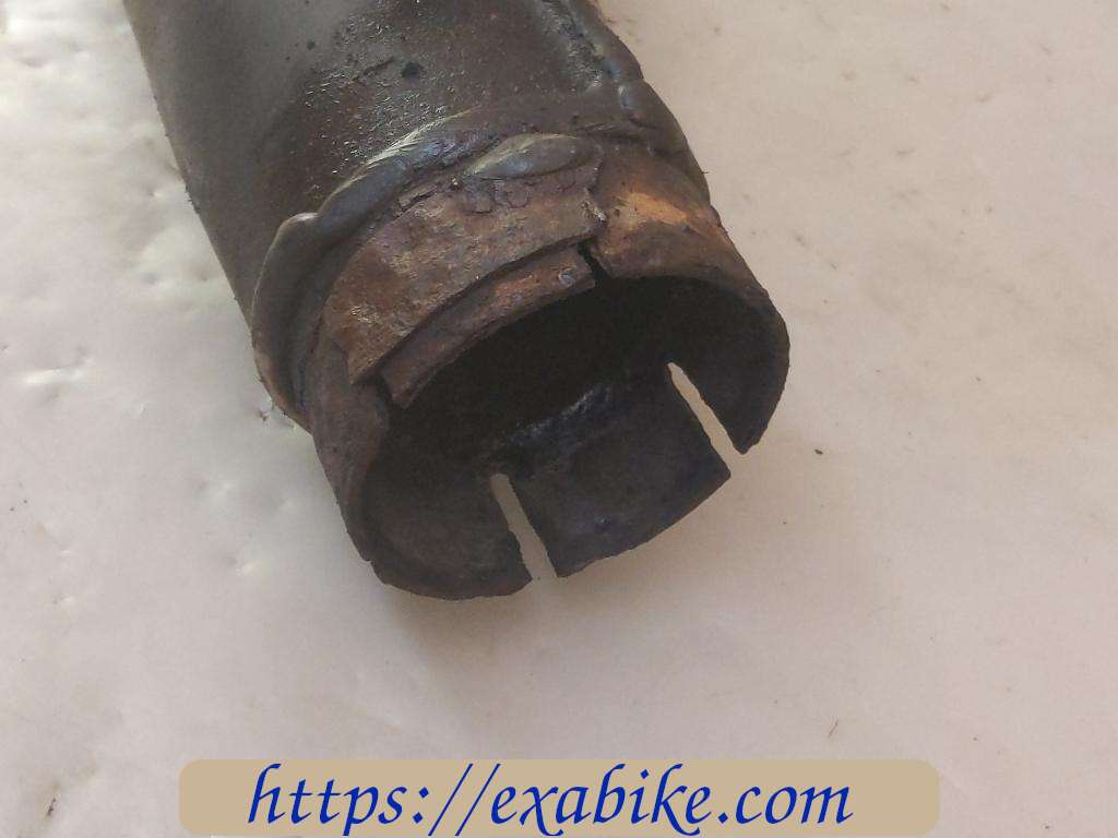 exhaust manifold Suzuki GSXF 750 - photo 3