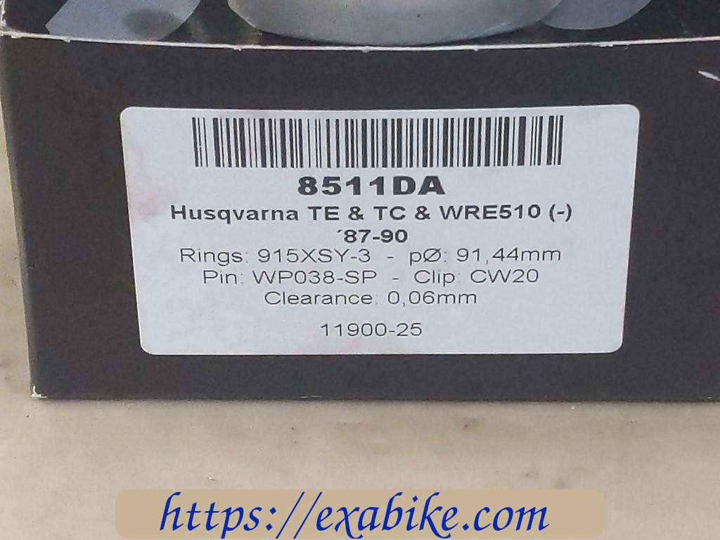 piston, Wossner Husqvarna 510 TE - photo 2